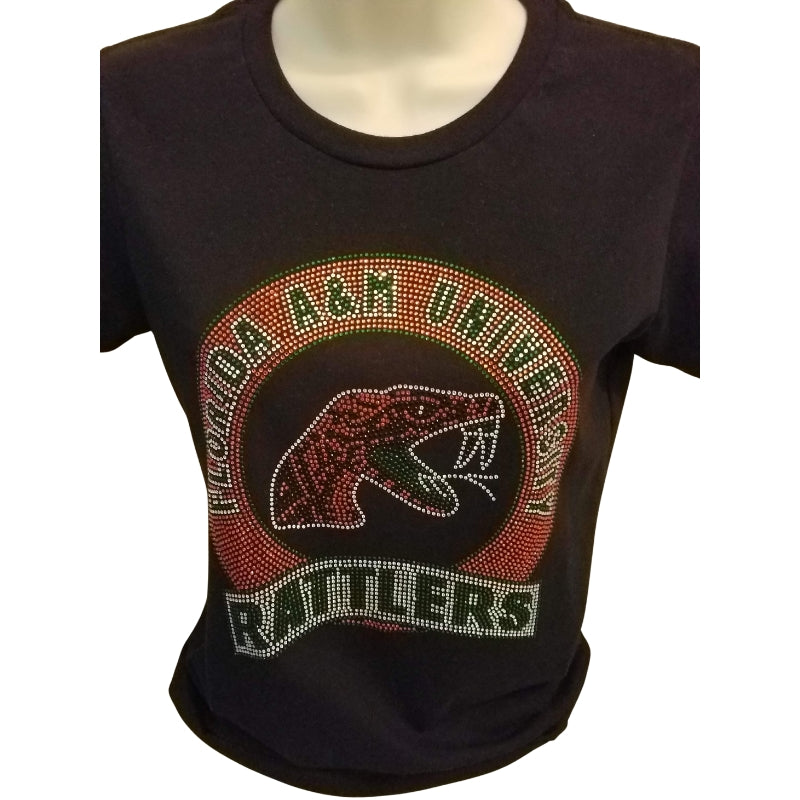 HBCU Banner Bling Shirt – Black Ladies Tee